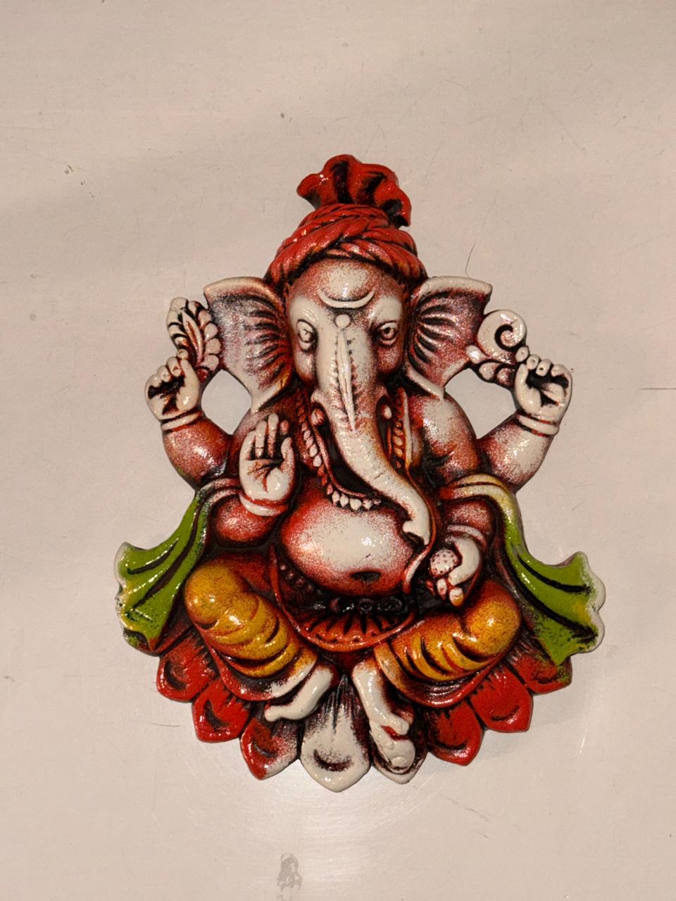 Vibrant Lord Ganesha Idol – Symbol of Wisdom & Prosperity