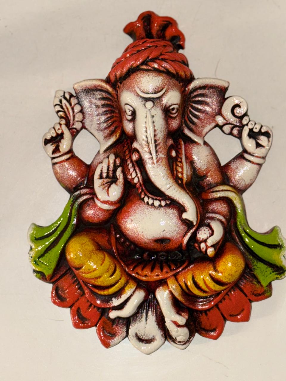 Vibrant Lord Ganesha Idol – Symbol of Wisdom & Prosperity