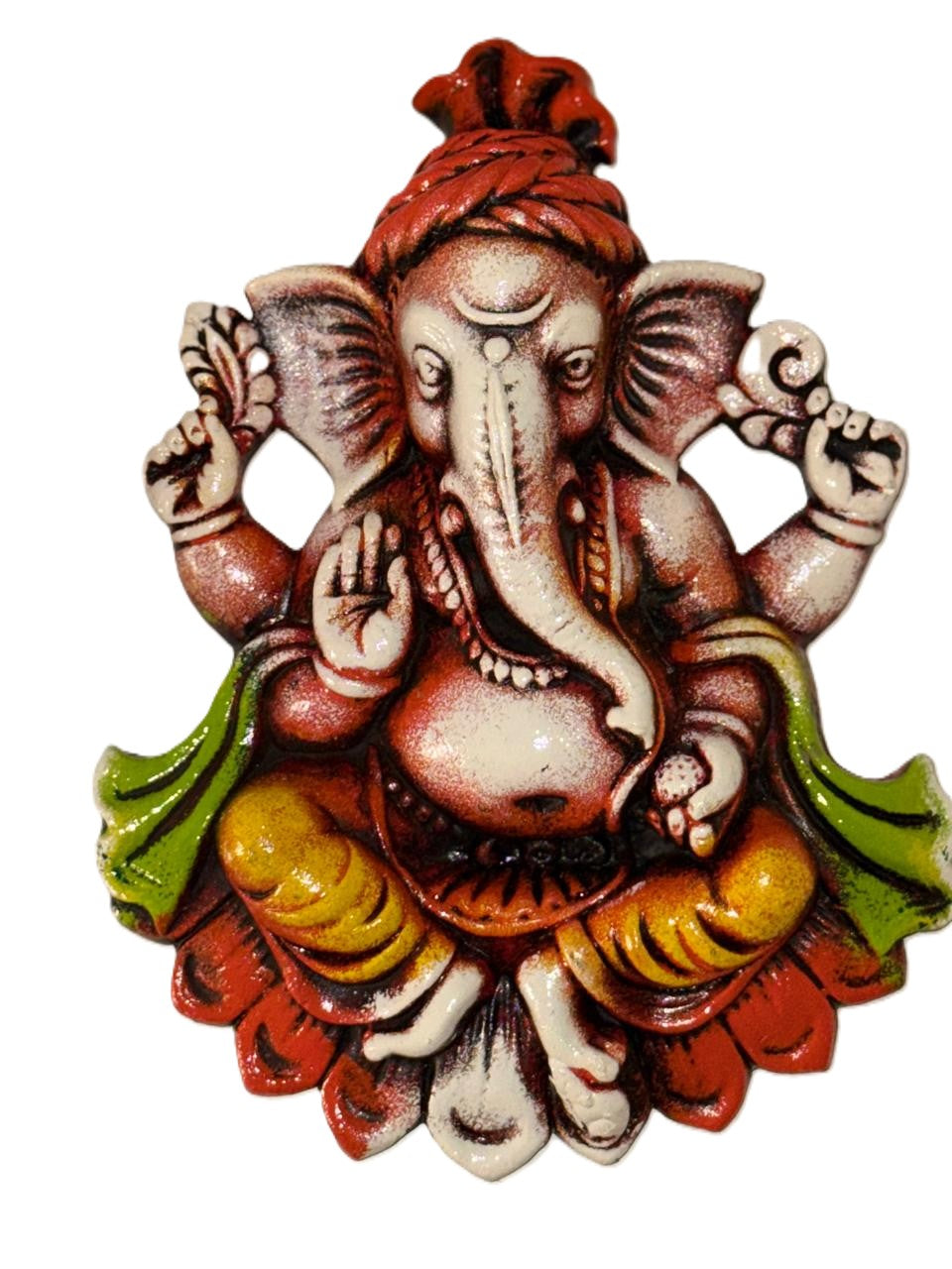 Vibrant Lord Ganesha Idol – Symbol of Wisdom & Prosperity